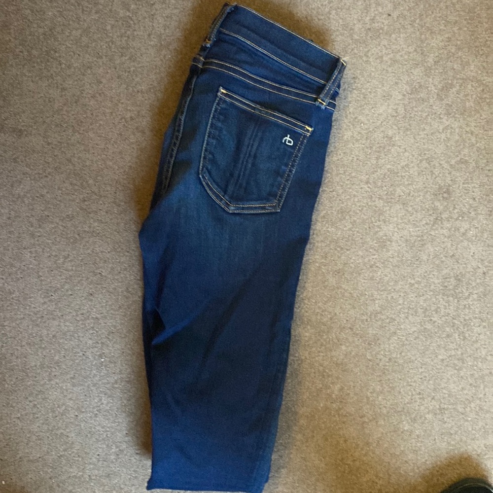 Rag and bone high rise jeans